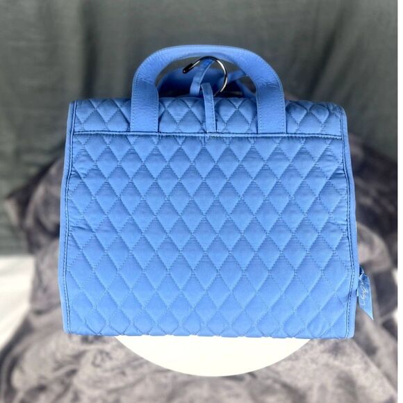 Vera Bradley Cotton Hanging Travel Organizer Light Blue Accessorie One Size:NWOT - Picture 4 of 7